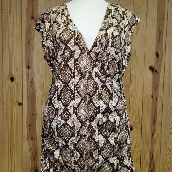 Michelle Kors wrap sleeveless snake print - Picture 11 of 14